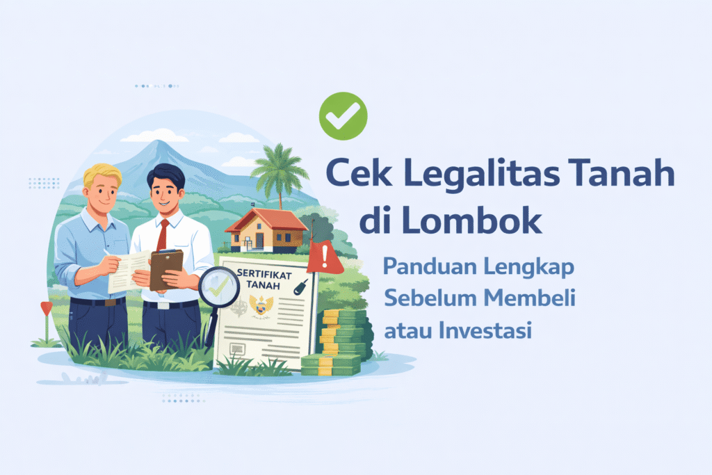 Cek Legalitas Tanah di Lombok