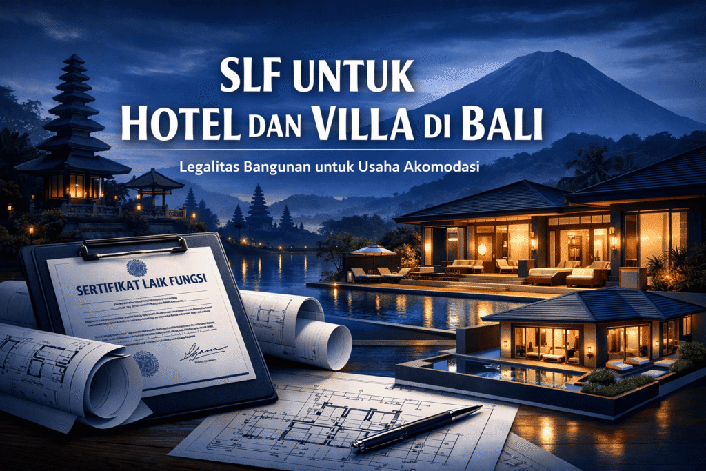 SLF untuk Hotel dan Villa di Bali