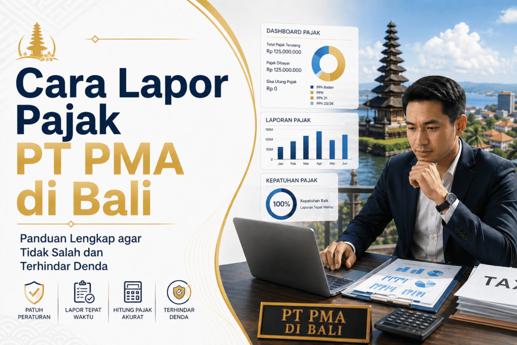Cara Lapor Pajak PT PMA di Bali Panduan Lengkap agar Tidak Salah dan Terhindar Denda